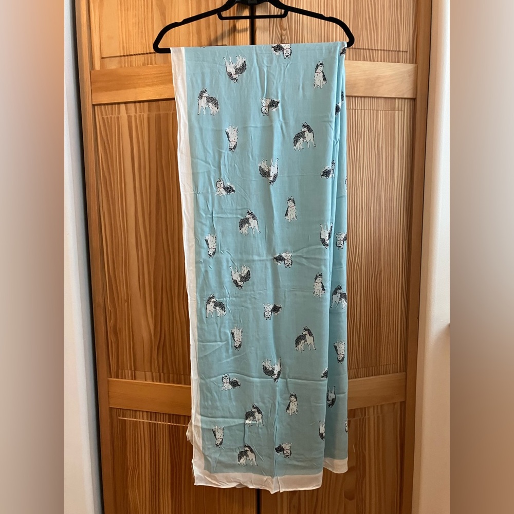 Kate Spade Scarf Huskies